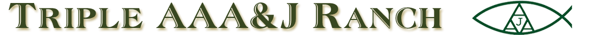 Triple AAA & J Ranch Logo